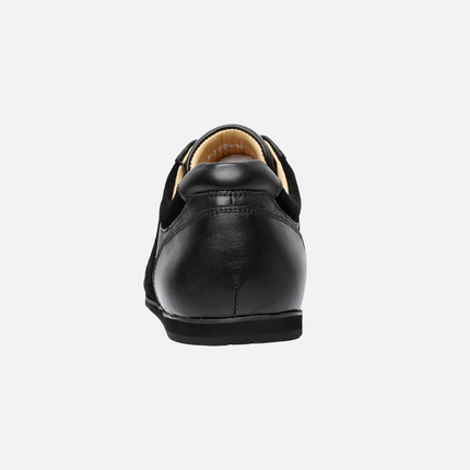 Men’s Low-Top Sneakers – Lace-Up Shoes with Contrast Panels