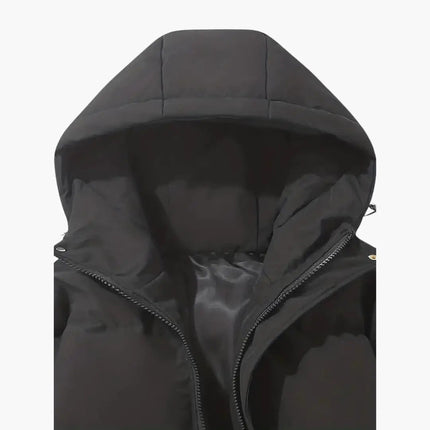 Women's Hooded Jacket with Zipper and Side Pockets