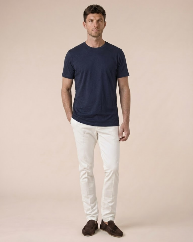 Men’s Basic T-Shirt – Crew Neck & Short Sleeve