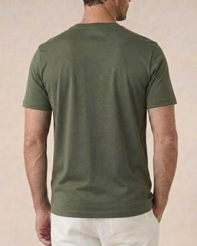 Men’s Basic T-Shirt – Crew Neck & Short Sleeve