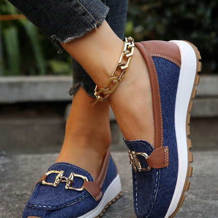 Ellie - Chic Buckle Loafers for Any Occasion