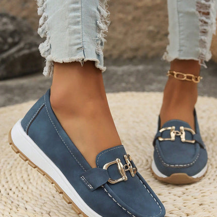 Ellie - Chic Buckle Loafers for Any Occasion
