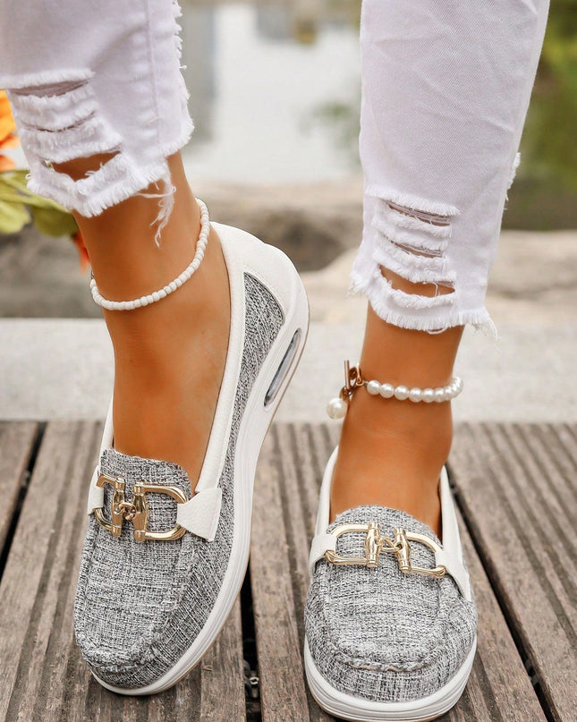 Ellie - Chic Buckle Loafers for Any Occasion