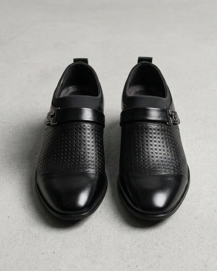 Men’s Textured Strap Loafers