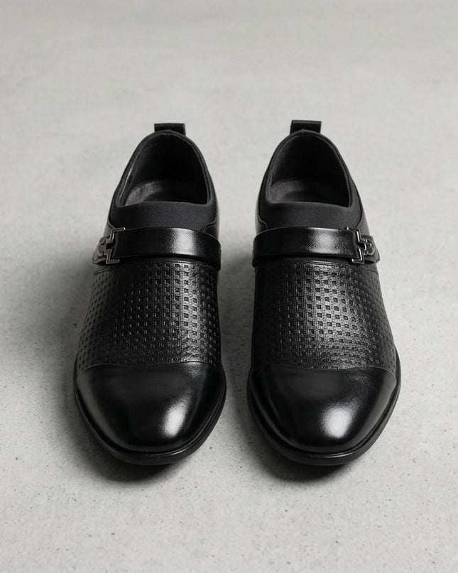 Men’s Textured Strap Loafers