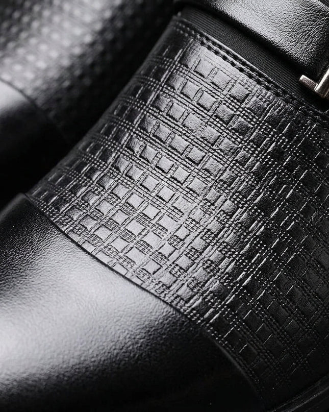 Men’s Textured Strap Loafers