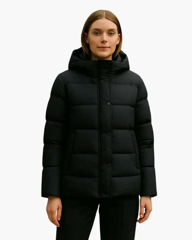 Women’s Down Jacket with Insulation and Durable Construction