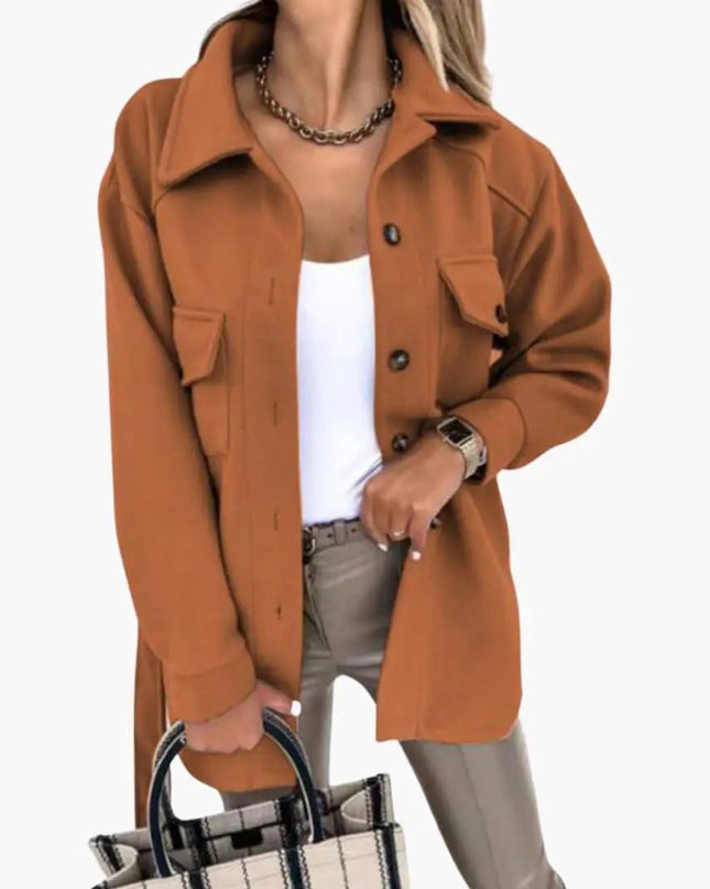 Women’s Jacket with Buttons and Chest Pockets