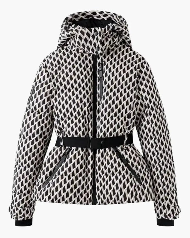 Women's Jacket with Hood and Zipper Pockets