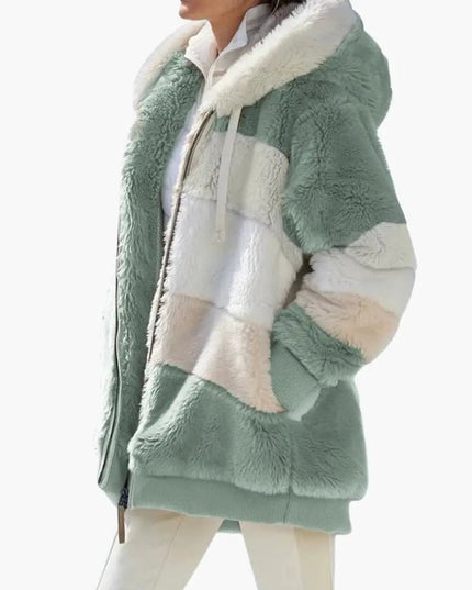Women's Jacket with Hood and Zipper