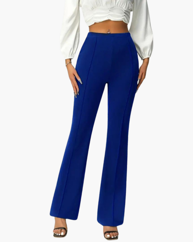 Elegant Flared Pants – for Women with Stretch Fit