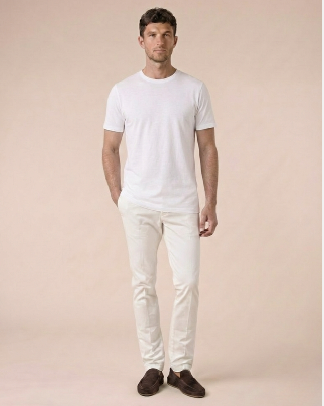 Men’s Basic T-Shirt – Crew Neck & Short Sleeve
