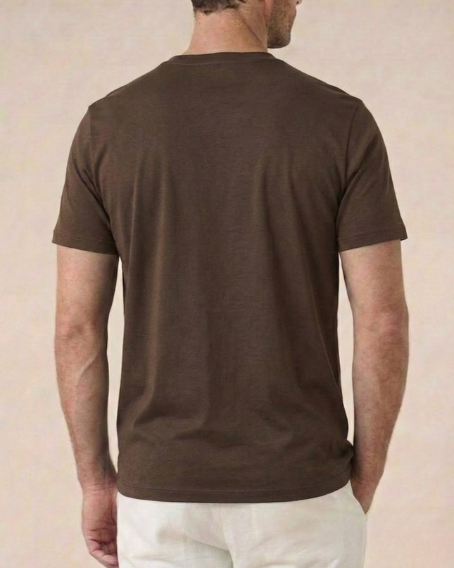 Men’s Basic T-Shirt – Crew Neck & Short Sleeve