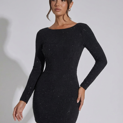 Avaline | Long Sleeve Mini Dress