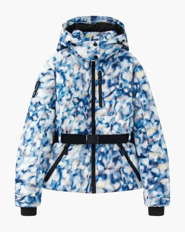 Women's Jacket with Hood and Zipper Pockets