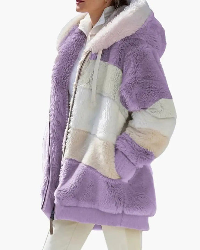 Women's Jacket with Hood and Zipper