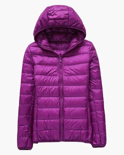 Women’s Quilted Jacket with Hood