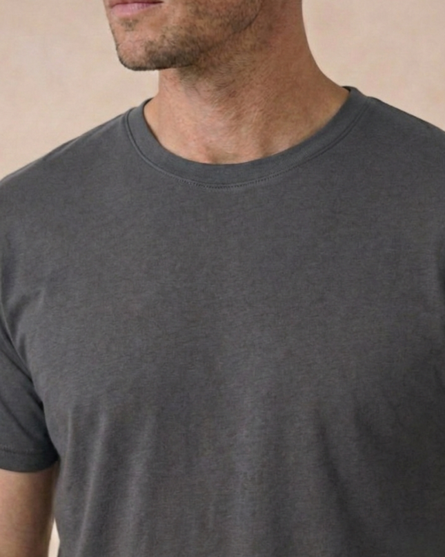 Men’s Basic T-Shirt – Crew Neck & Short Sleeve
