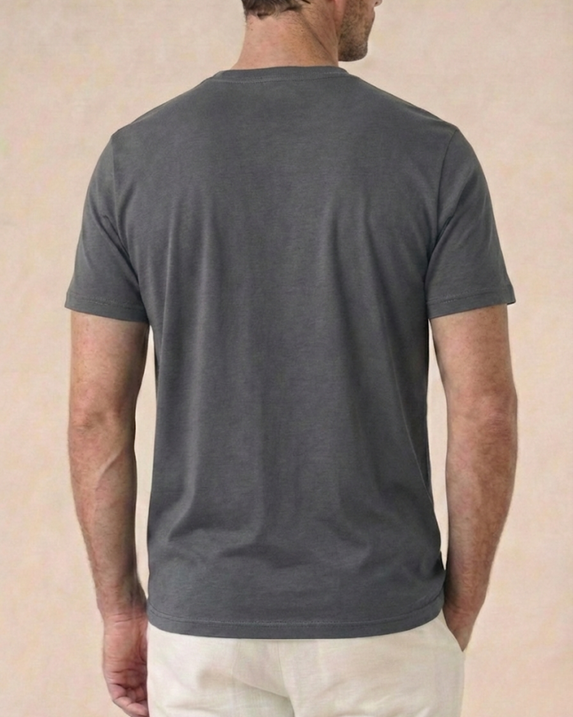 Men’s Basic T-Shirt – Crew Neck & Short Sleeve