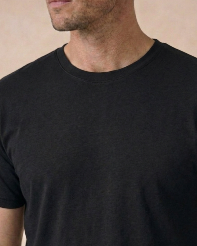 Men’s Basic T-Shirt – Crew Neck & Short Sleeve