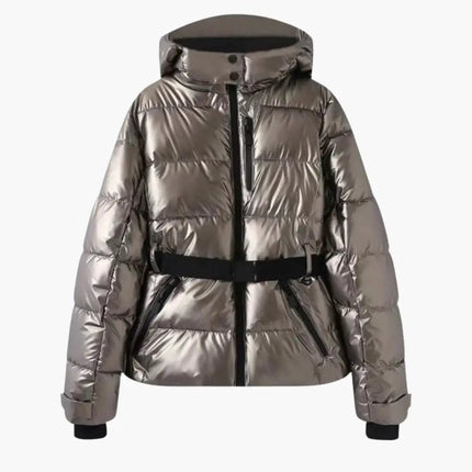 Women's Jacket with Hood and Zipper Pockets