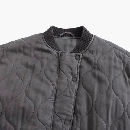 Loose-Fit Bomber Jacket for Women