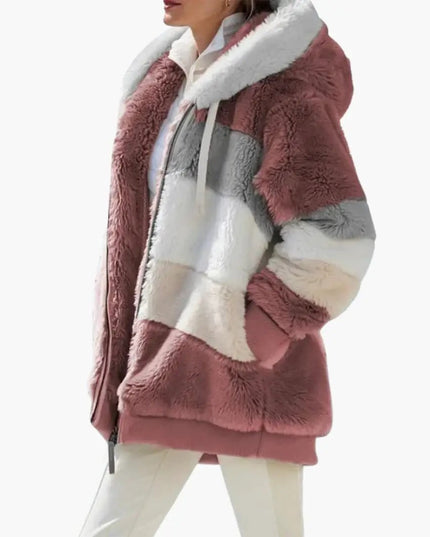 Women's Jacket with Hood and Zipper