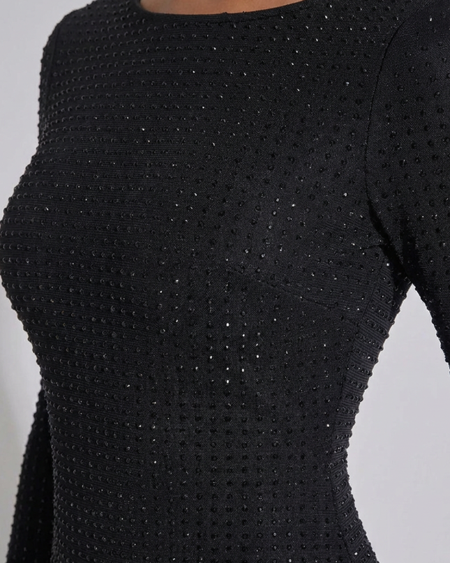 Avaline | Long Sleeve Mini Dress