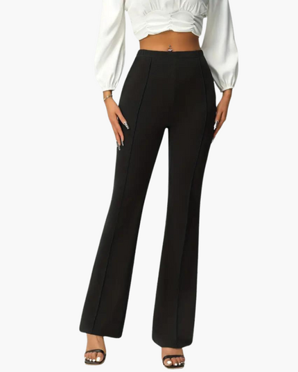 Elegant Flared Pants – for Women with Stretch Fit
