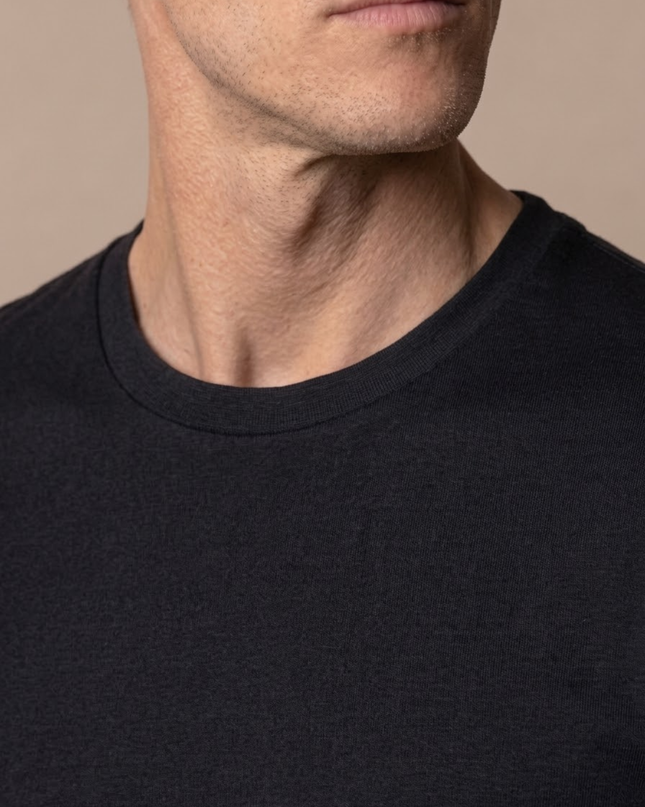 Men’s Daily Basic T-Shirt – Crew Neck & Short Sleeve