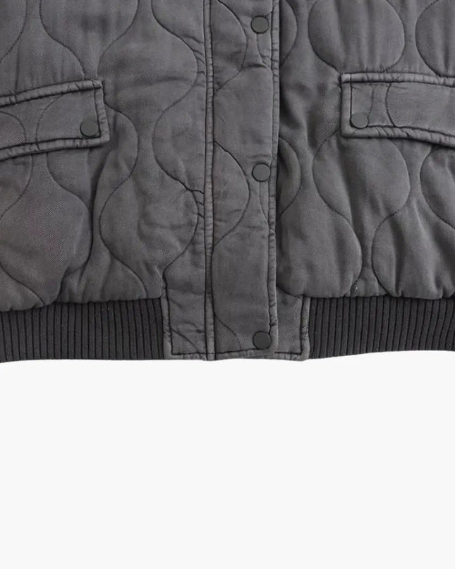 Loose-Fit Bomber Jacket for Women
