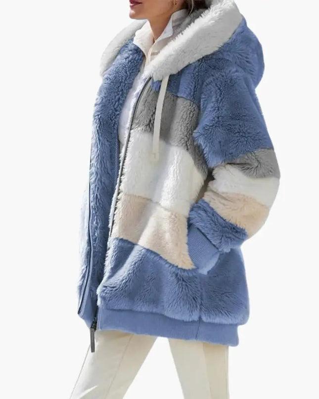 Women's Jacket with Hood and Zipper