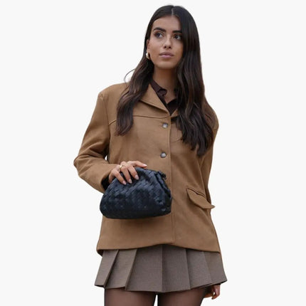 Trendy Women's Suede Jacket with Button Placket – Stylish & Comfortable