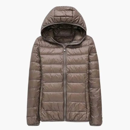 Women’s Quilted Jacket with Hood