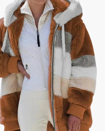 Women's Jacket with Hood and Zipper