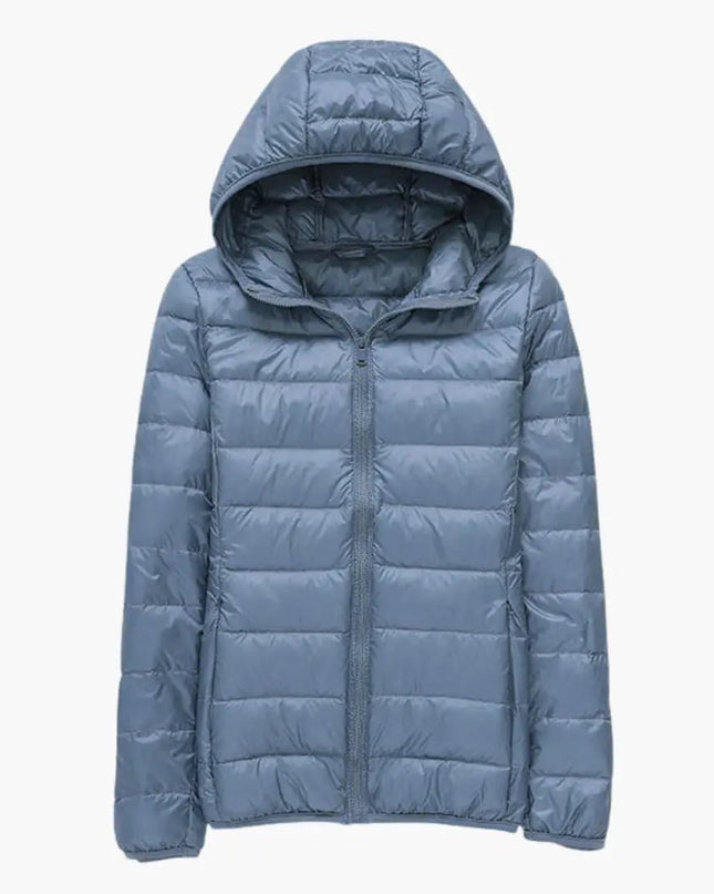 Women’s Quilted Jacket with Hood