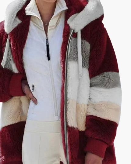 Women's Jacket with Hood and Zipper