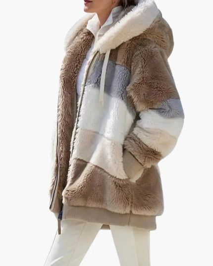 Women's Jacket with Hood and Zipper