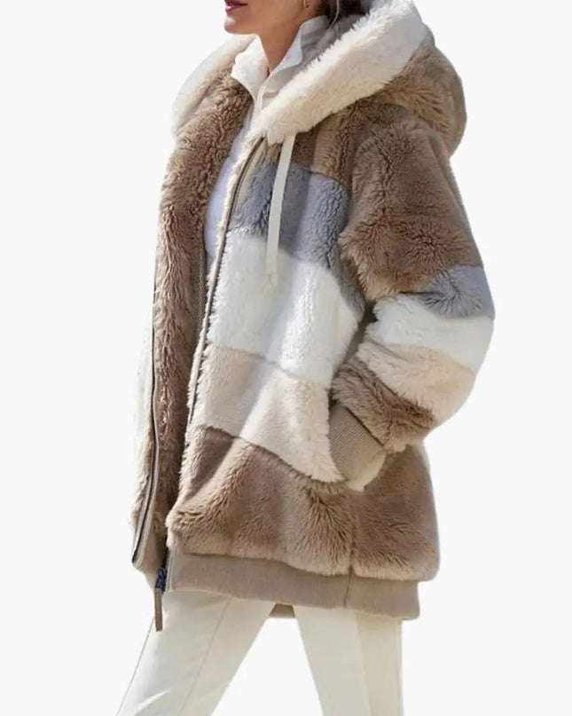 Women's Jacket with Hood and Zipper