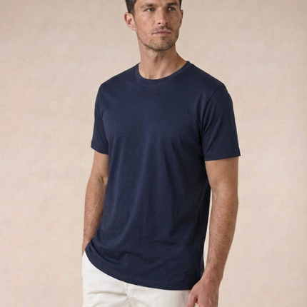Men’s Basic T-Shirt – Crew Neck & Short Sleeve