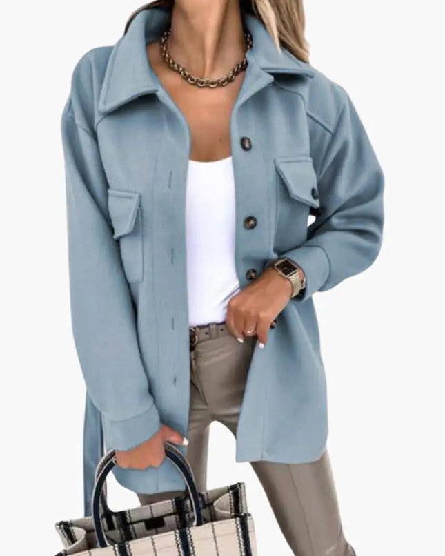 Women’s Jacket with Buttons and Chest Pockets