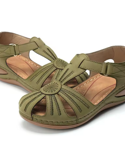 Adjustable Closed-Heel Sandals for Women - Ideal for Everyday Wear