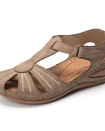 Adjustable Closed-Heel Sandals for Women - Ideal for Everyday Wear