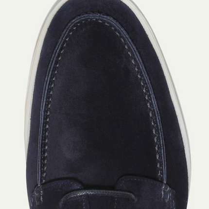 Men’s Suede Lace-Up Loafers