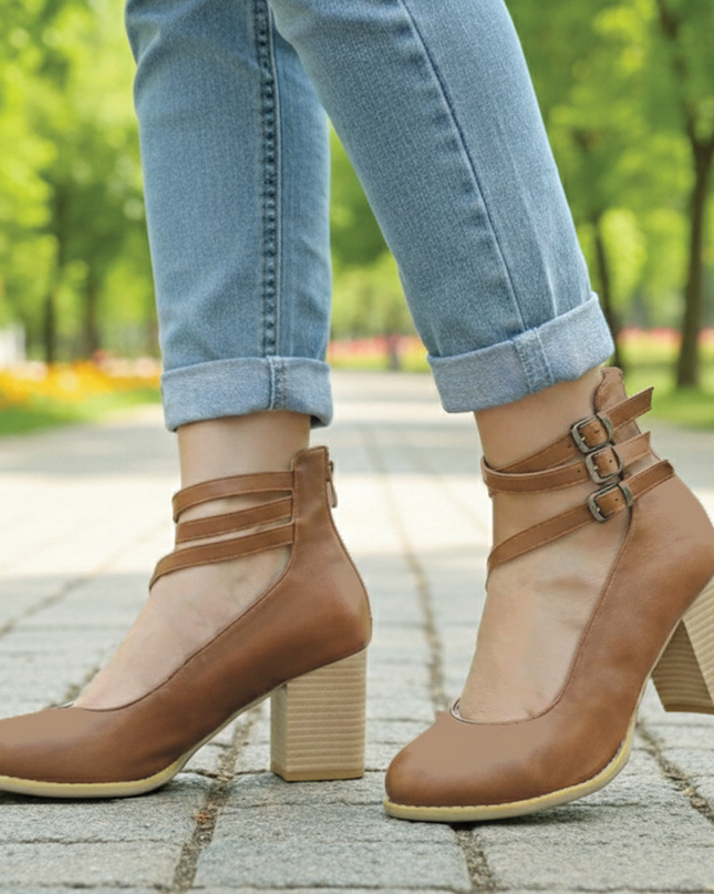 Chic Block Heel Ankle Shoes for Every Occasion