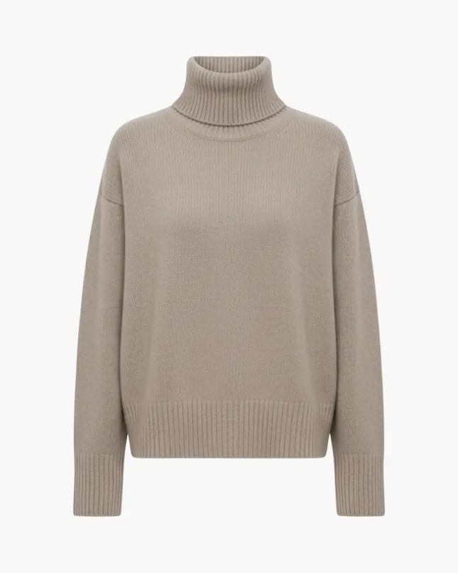Women’s Oversized High-Neck Sweater