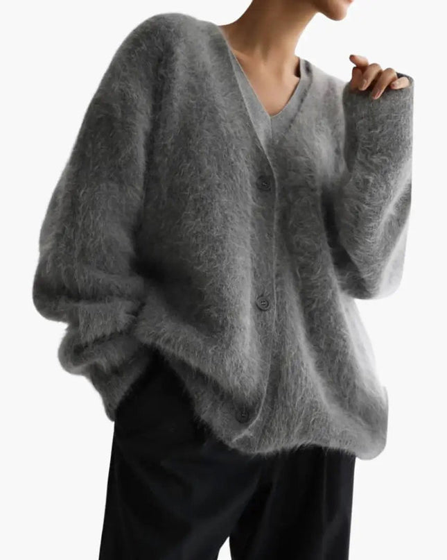 Women’s Cardigan with Textured Surface