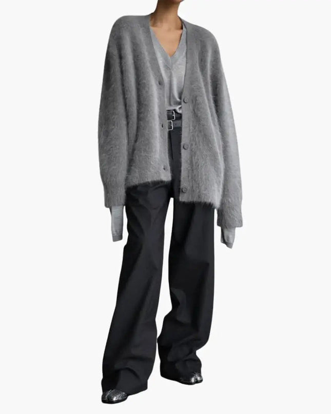 Women’s Cardigan with Textured Surface