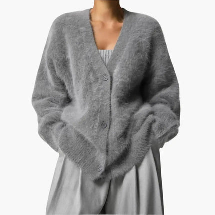 Women’s Cardigan with Textured Surface
