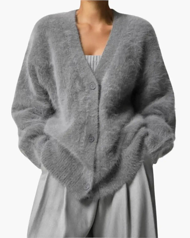 Women’s Cardigan with Textured Surface